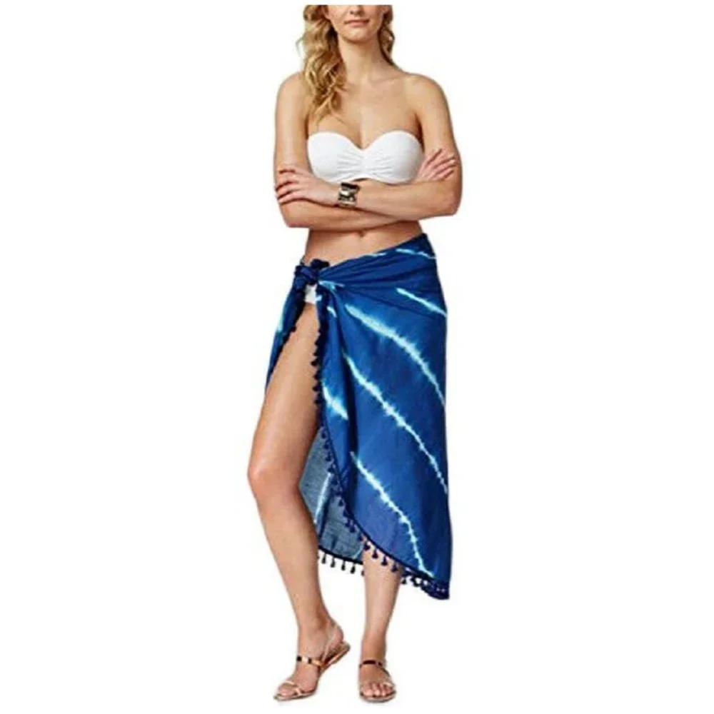 Collection XIIX Tie-Dyed Wrap, Scarf & Cover Up Retail $48.00